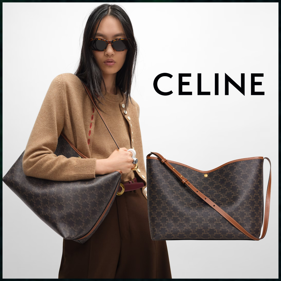 셀린느 트리옹프 소프트 쇼퍼 백