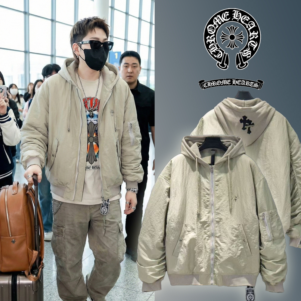 크롬하츠 리버서블 집업후드 자켓