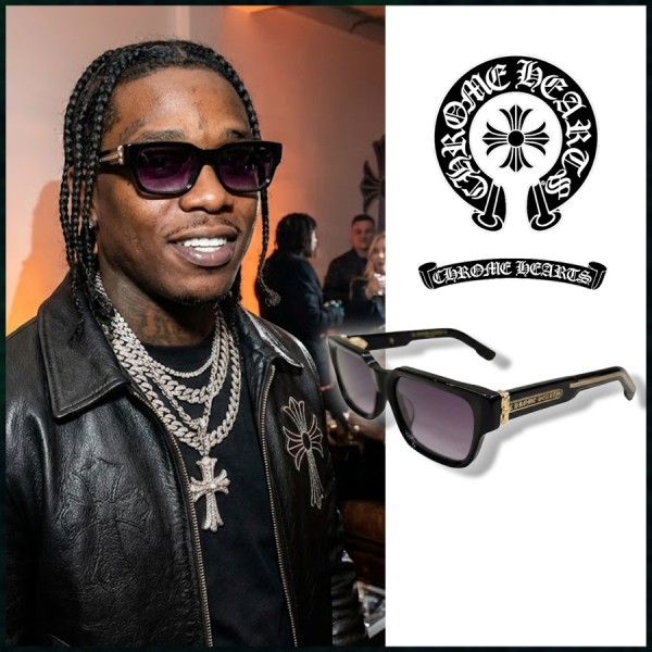 크롬하츠 2thick 블루미러 금장 선그라스-레플리카 사이트 쇼핑몰