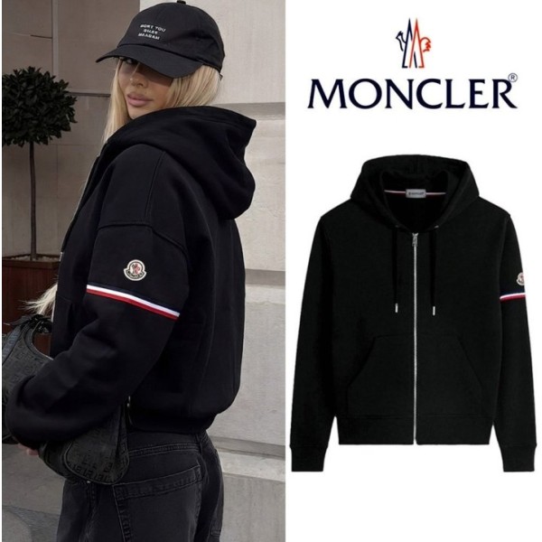 몽클레어 삼선 암밴딩 커플 후드집업 자켓-레플리카 사이트 쇼핑몰