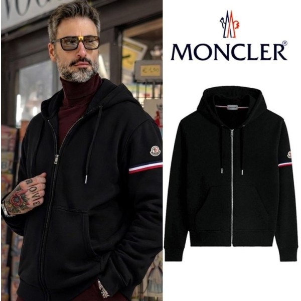몽클레어 삼선 암밴딩 커플 후드집업 자켓-레플리카 사이트 쇼핑몰