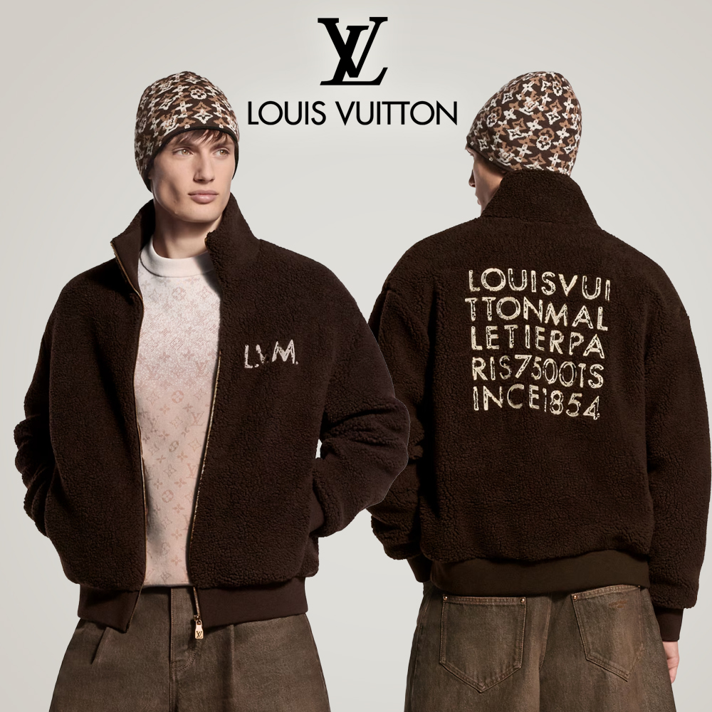 26ss 루이비통 지퍼 플리스 블루종 -정품급-