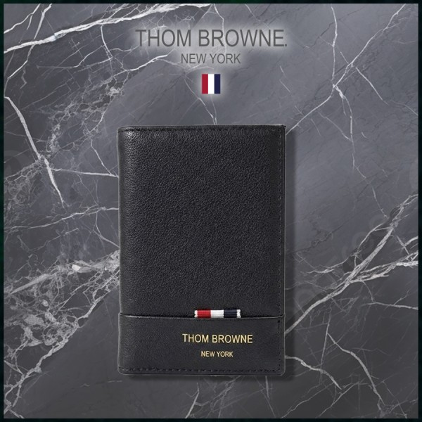 톰브라운 페블 그레인 레더 더블 카드홀더-레플리카 사이트 쇼핑몰