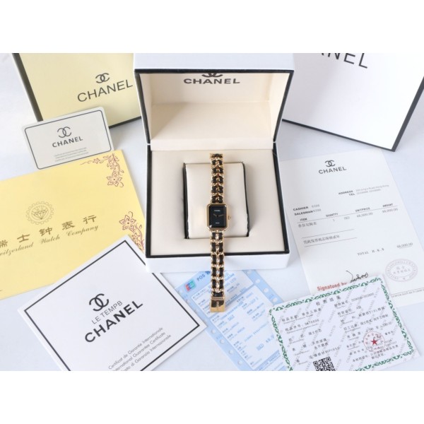 샤넬 프리미에르 체인 워치 블랙-레플리카 사이트 쇼핑몰