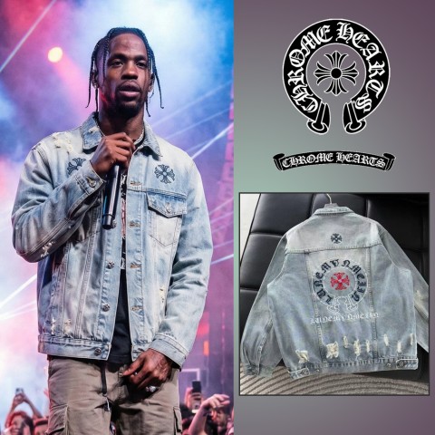 크롬하츠 리바이스 오버사이즈 말발굽 청자켓 (고급버전)