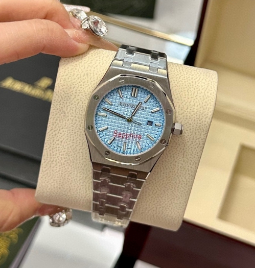 오데마피게 로얄오크 15510 아이스블루 35mm -여성용-