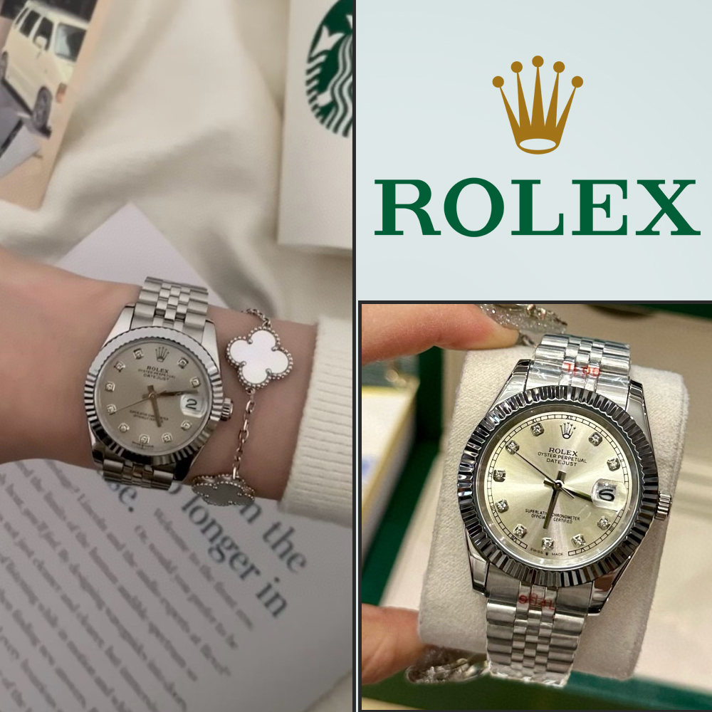 롤렉스 데이저스트 텐포인트 다이아 실버 40mm