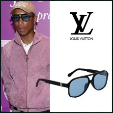 루이비통 히트 선글라스 블루미러