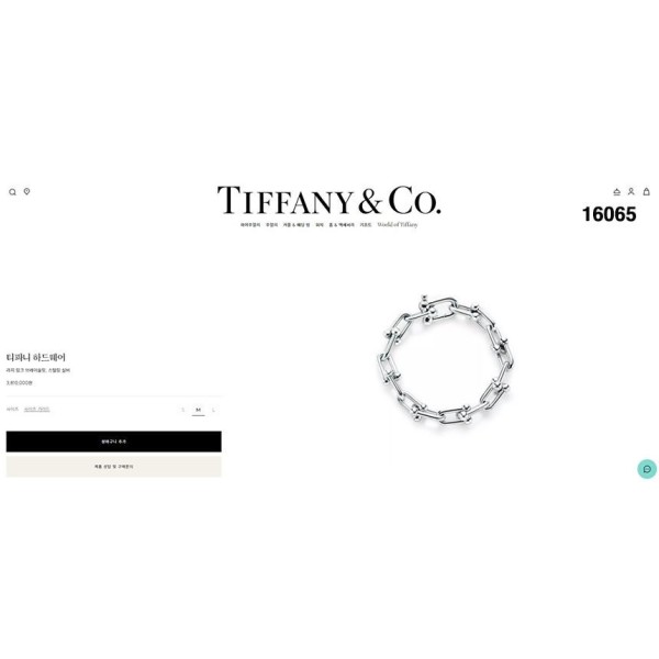 티파니앤코 하드웨어 라지 링크 브레이슬릿 - 2 Color-레플리카 사이트 쇼핑몰