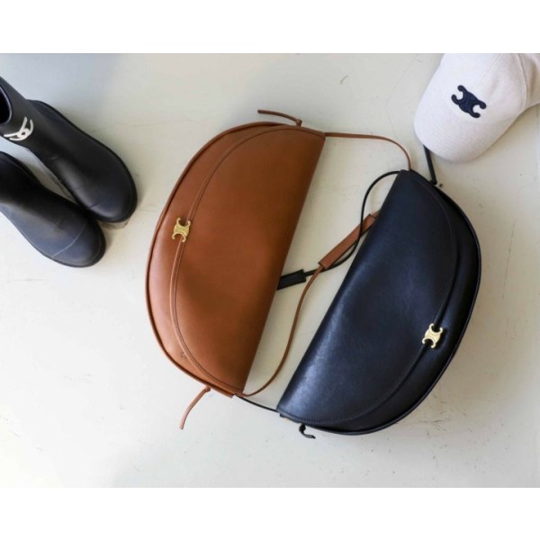 셀린느 하프문 소프트 트리옹프 백 - 2 Color-레플리카 사이트 쇼핑몰