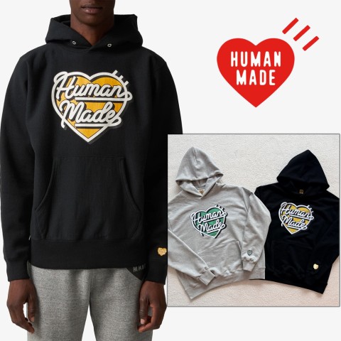 휴먼메이드 헤비웨이트 후드 (2color)