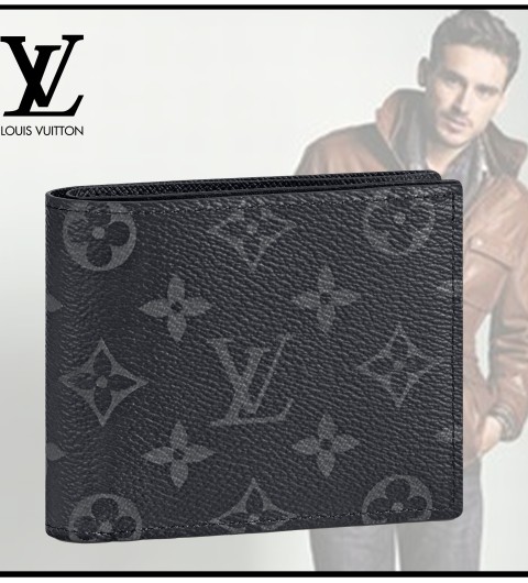 루이비통 마르코 월릿 모노그램 이클립스 반지갑 (m62545)