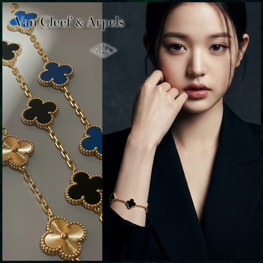 반클리프 알함브라 빈티지 모티브 팔찌 브레이슬릿 - 3 Type