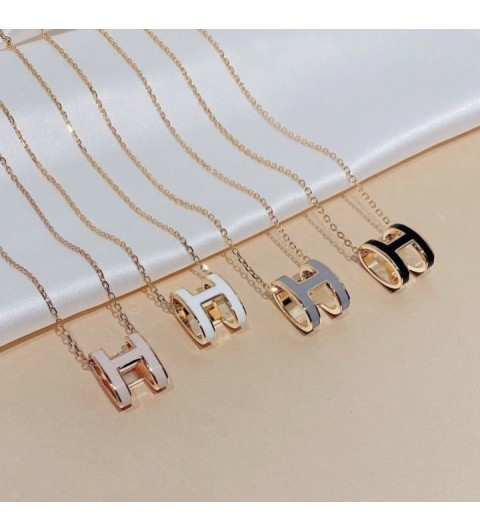 에르메스 팝아슈 애나멜 목걸이 ( 4 COLOR )