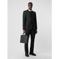 버버리 레더 브리프케이스 서류가방