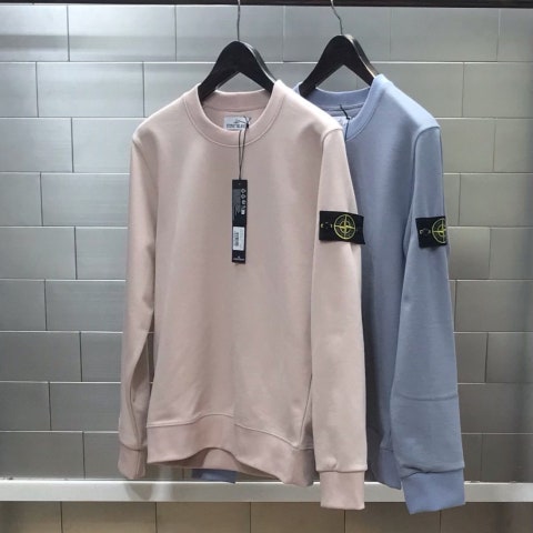 스톤아일랜드 22FW 와펜패치 맨투맨 ( 5 COLOR )