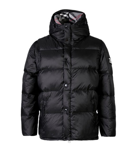 버버리 21FW LOCKWELL 락웰 호스페리 체크후드 다운패딩 (블랙)